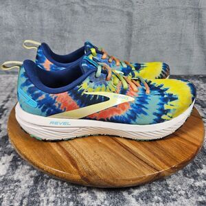 Brooks Revel 6 Tie Dye Women Shoe Size 9.5 Road Run Casual Walk Gym 1203861B438